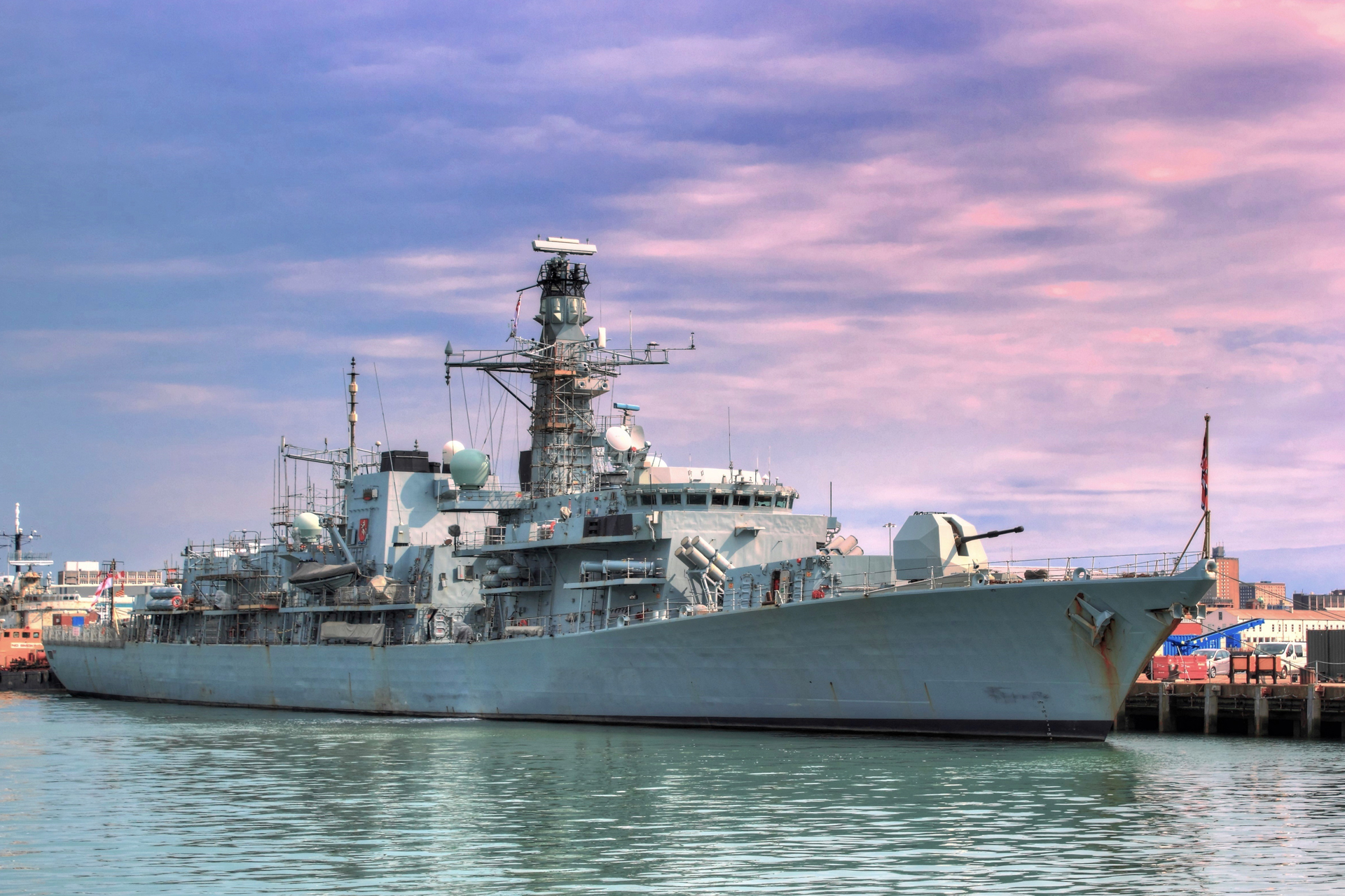 royal navy warship